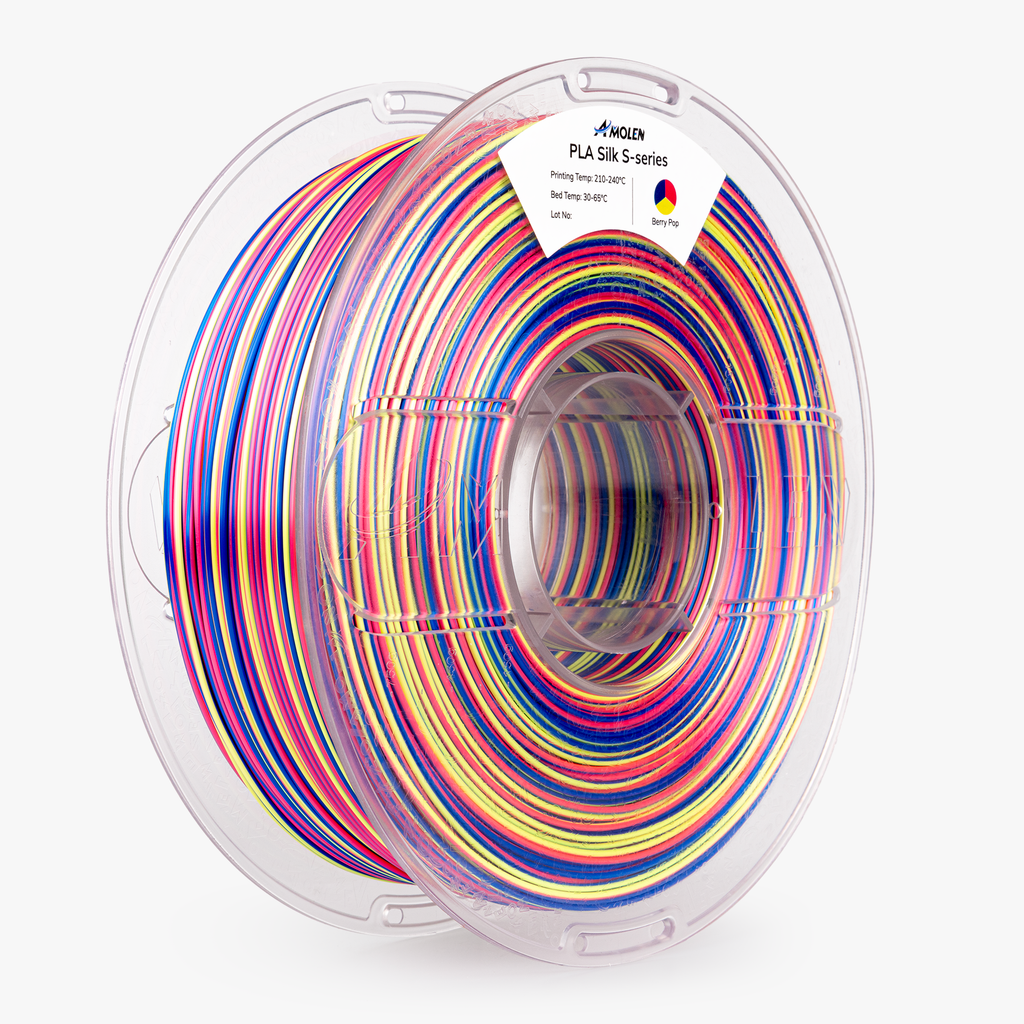 PLA Silk S-Series Filament 1.75mm, 1KG/2.2LB