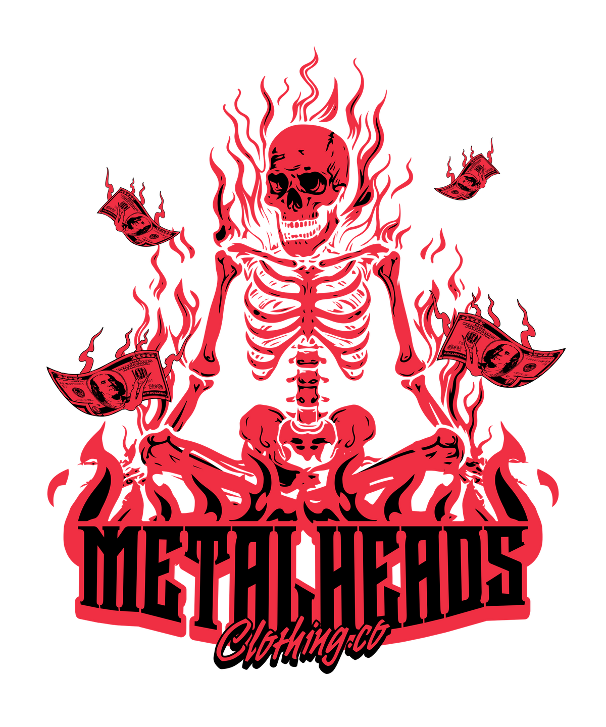 Metalheads artwork detail