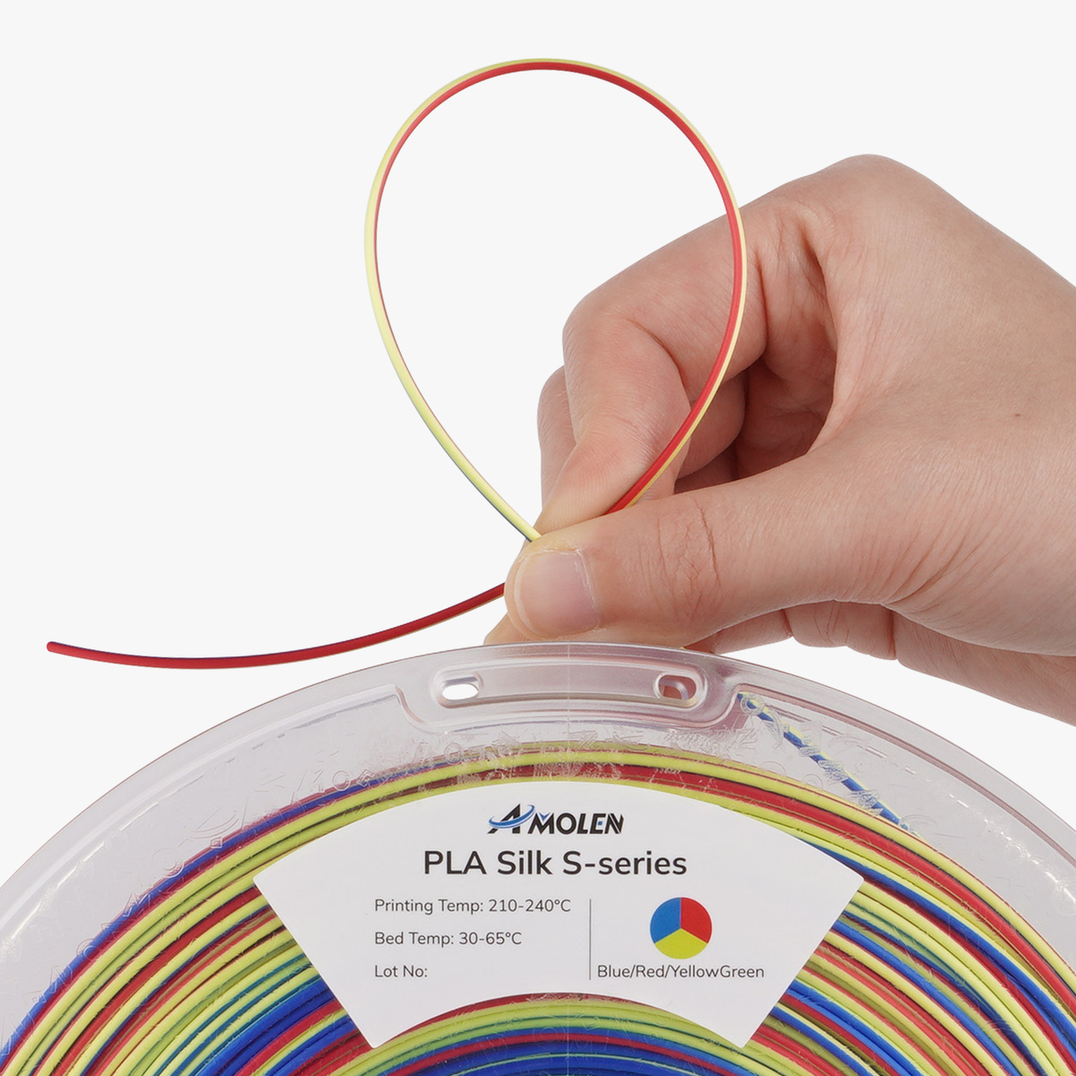 PLA Silk S-Series Filament 1.75mm, 1KG/2.2LB