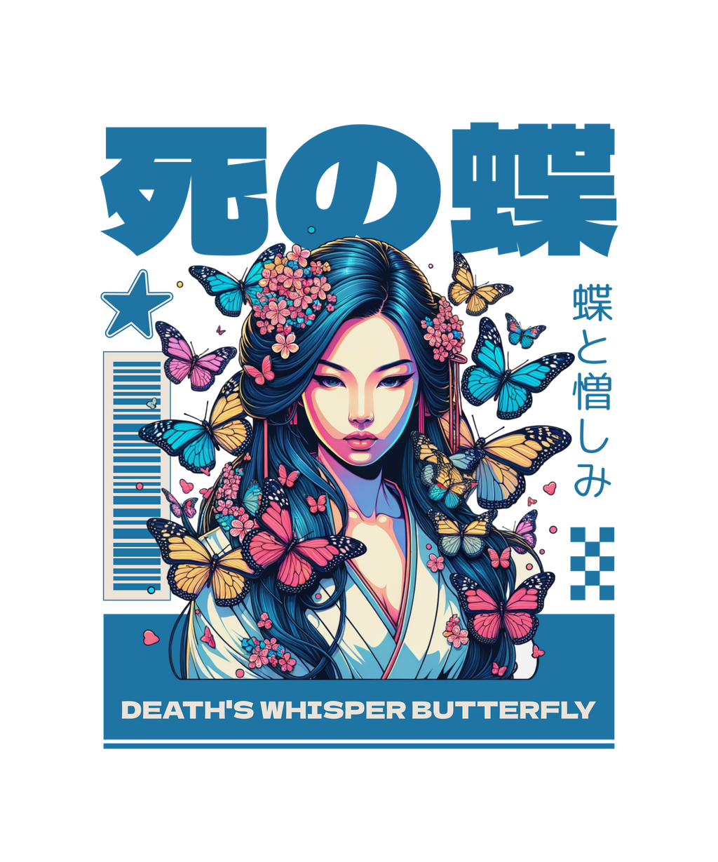 DEATH'S WHISPER BUTTERFLY artwork detail