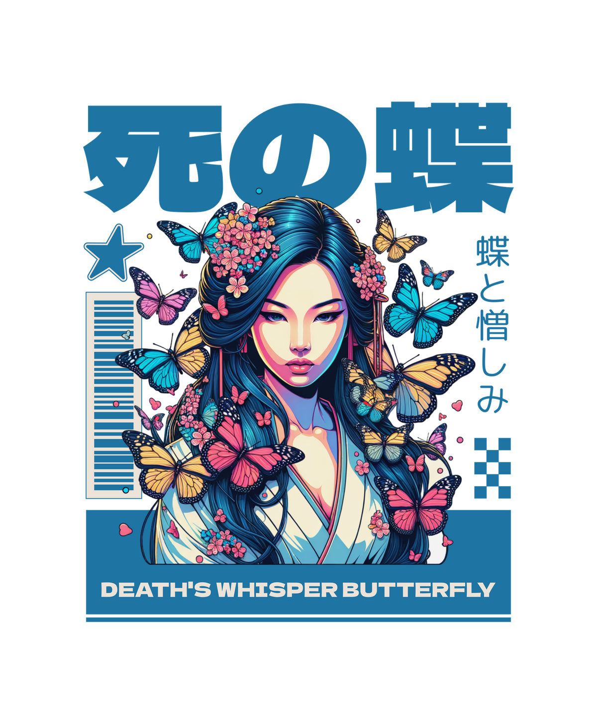 DEATH'S WHISPER BUTTERFLY artwork detail