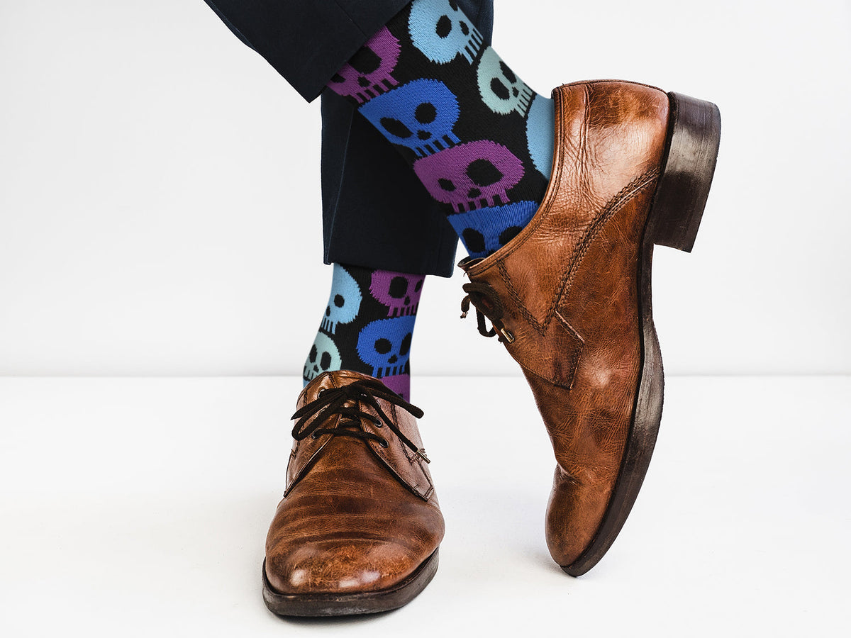 Skull Socks - Comfy Cotton for Men & Women