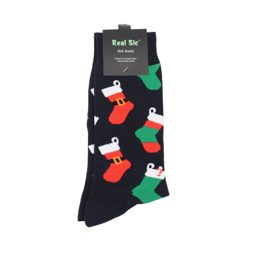 Christmas Stockings Holiday Socks - Comfy Cotton for Men & Women