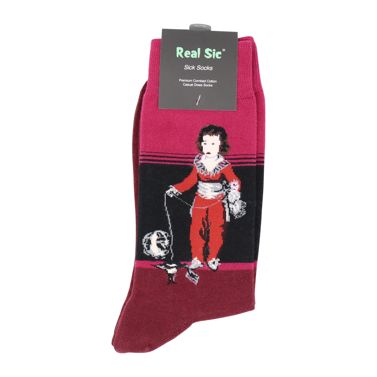 The Red Boy by Goya Socks - Comfy Cotton for Men & Women
