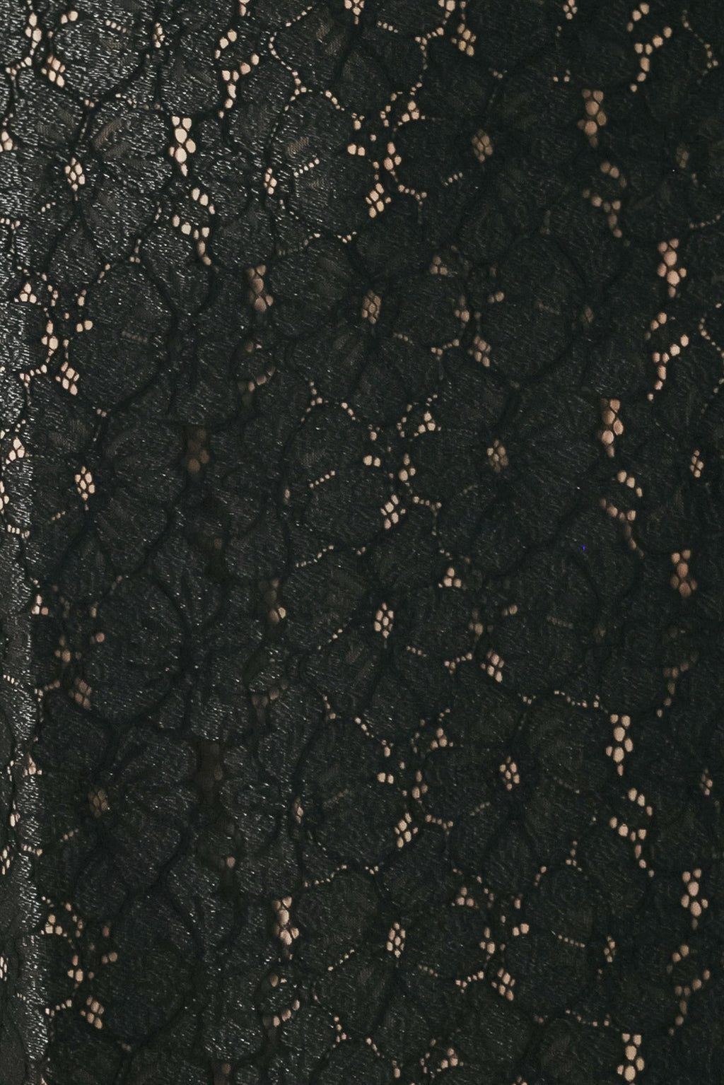 NOIR LACE AFFAIR BLACK/NUDE LACE PENCIL SKIRT