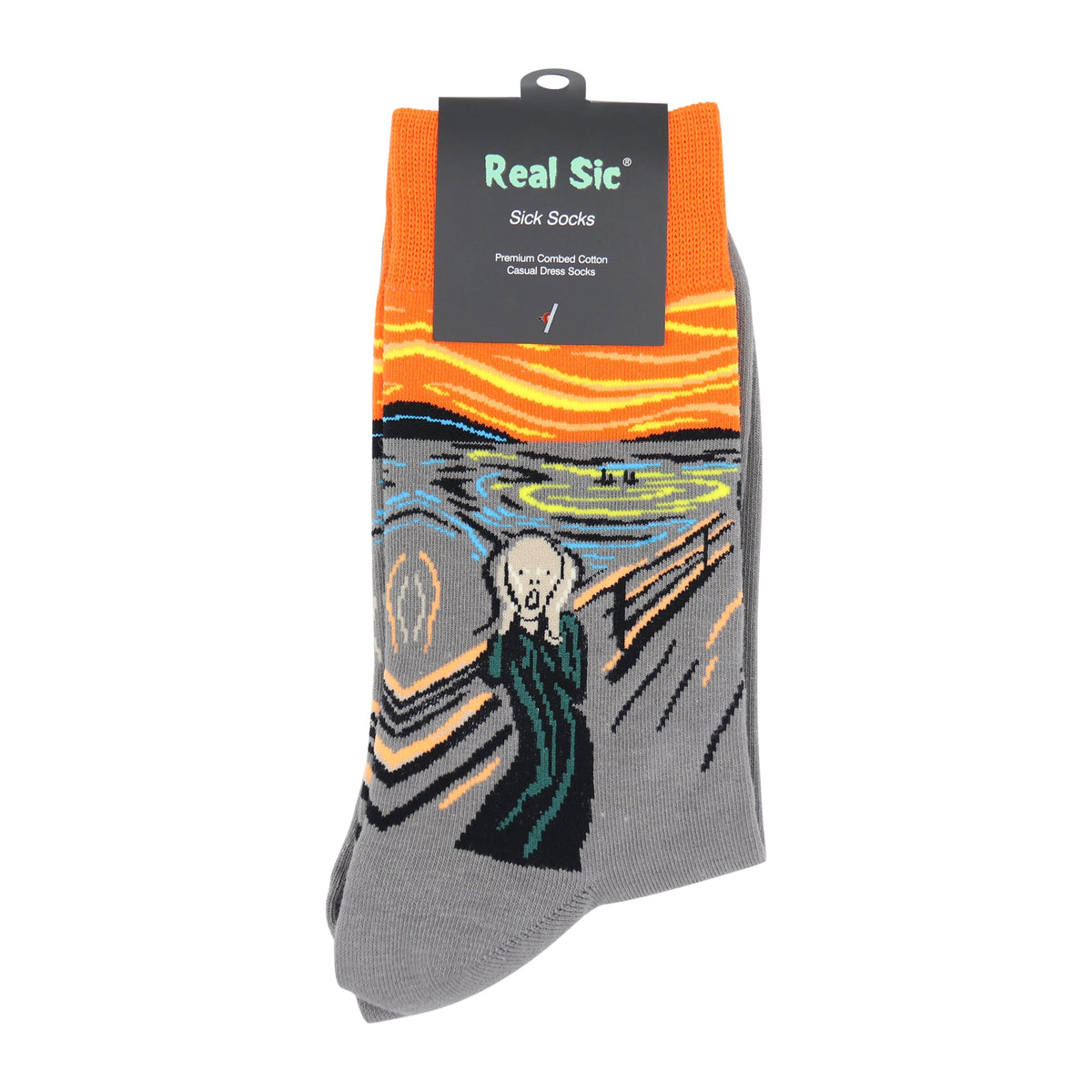 Edvard Munch The Scream Art Socks