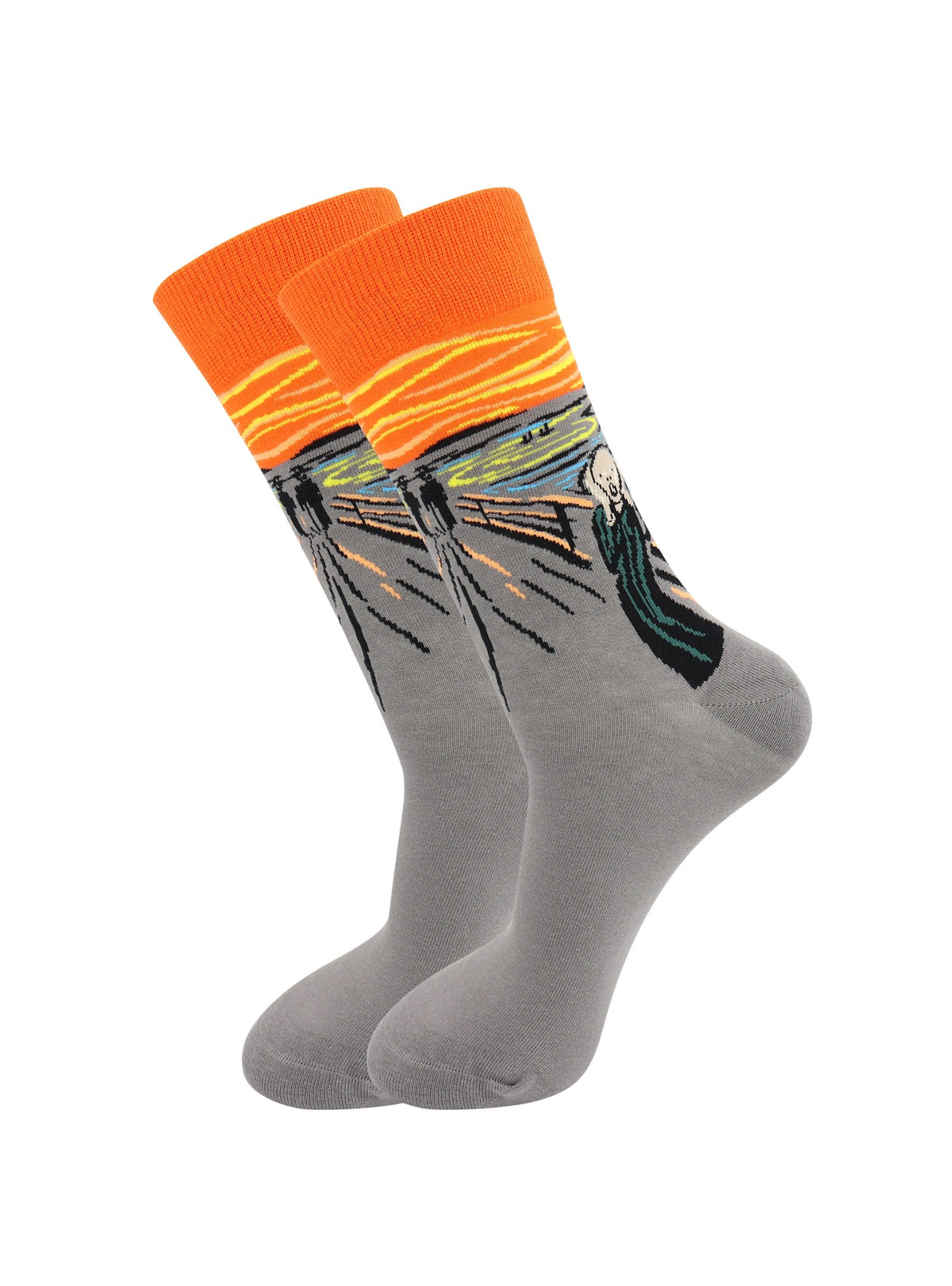 Edvard Munch The Scream Art Socks
