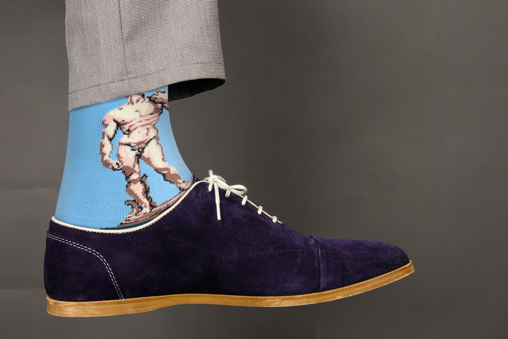 David (Michelangelo) Socks - Comfy Cotton for Men & Women