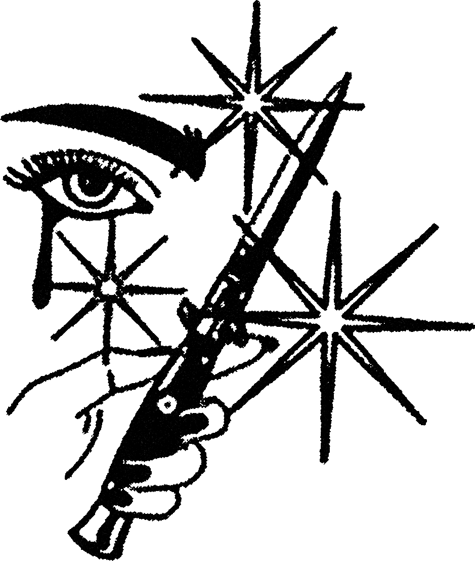 Eye Sparcles and Knife streetwear graphic