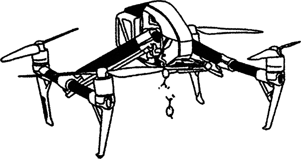 Dron streetwear graphic