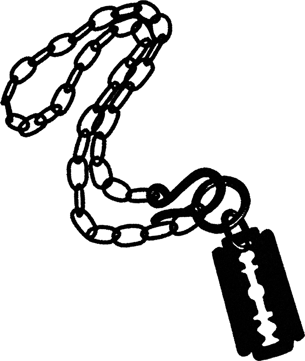 Razor and Chain streetwear graphic