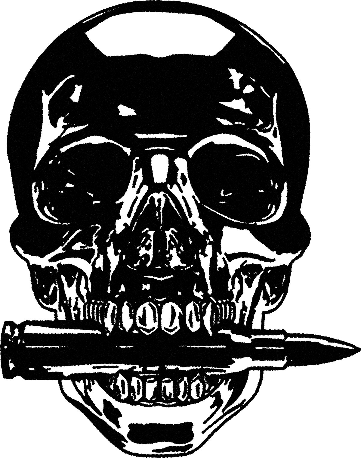 Head and Bullet streetwear graphic