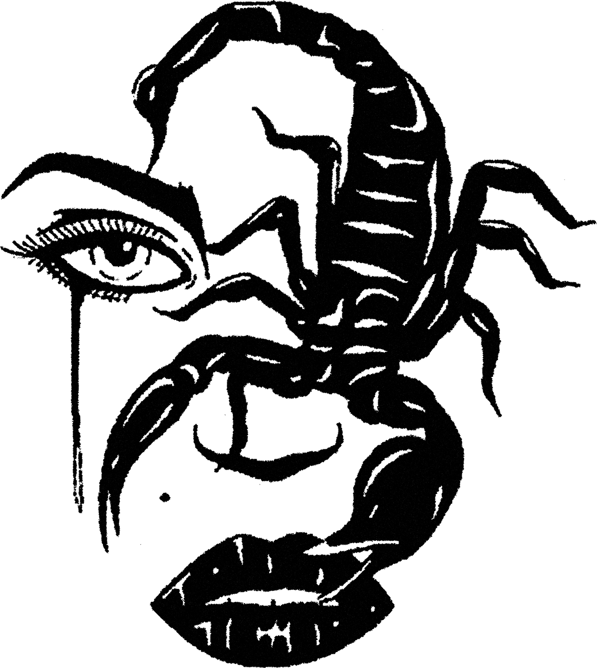 She the Scorpion streetwear graphic