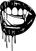 Dripping Mouth streetwear graphic