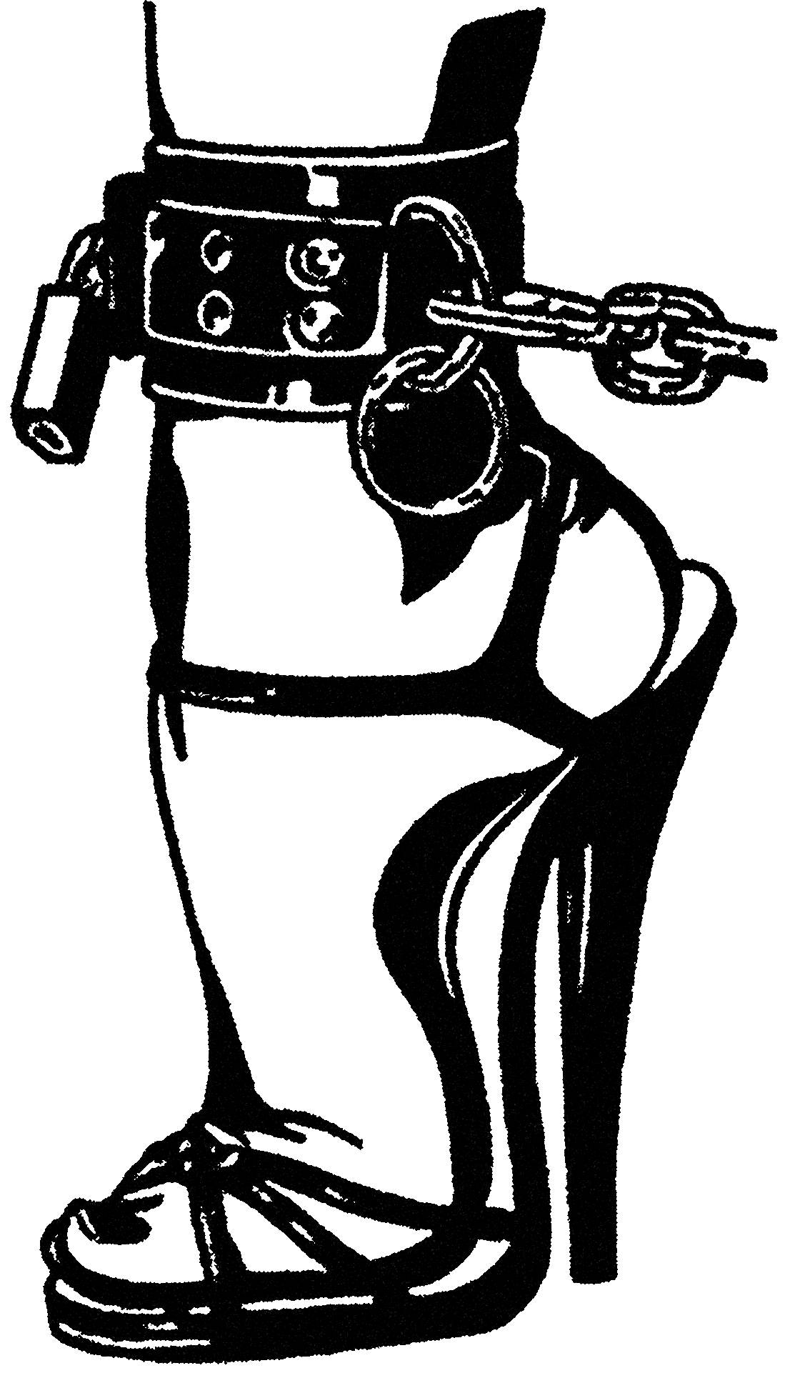 Chained streetwear graphic