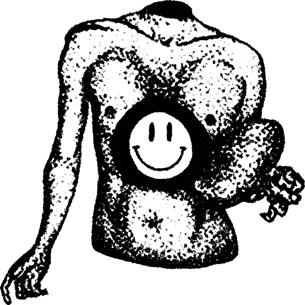 Happy Body streetwear graphic