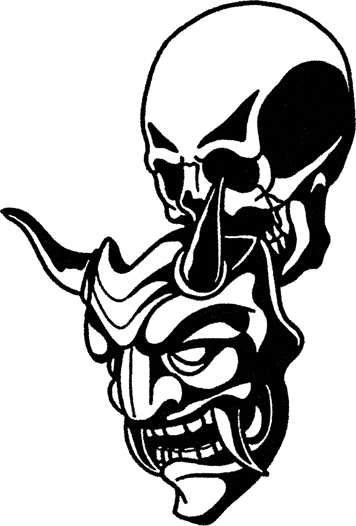 Demon streetwear graphic