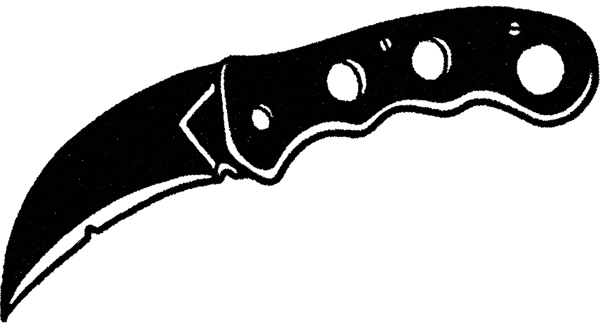 Karambit streetwear graphic